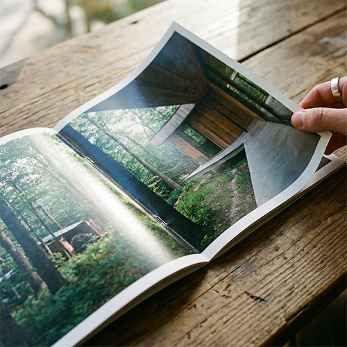 ejemplo de revista grapada