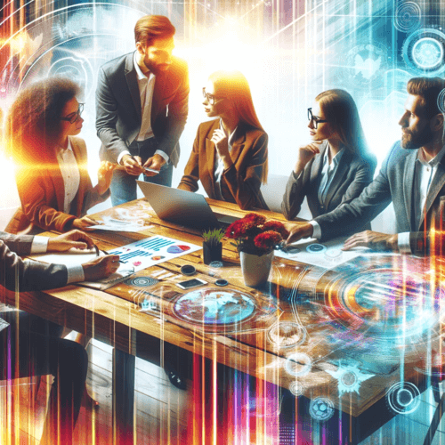 equipo de marketing de una empresa