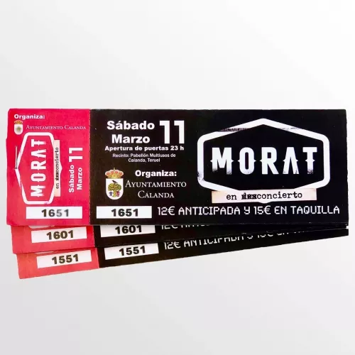 entradas personalizadas