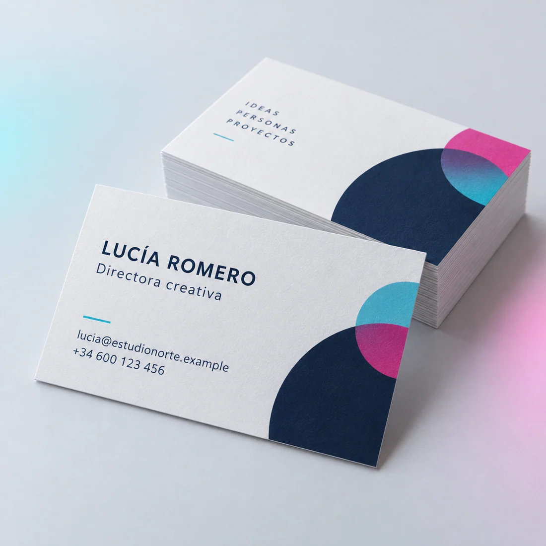 tarjetas de visita